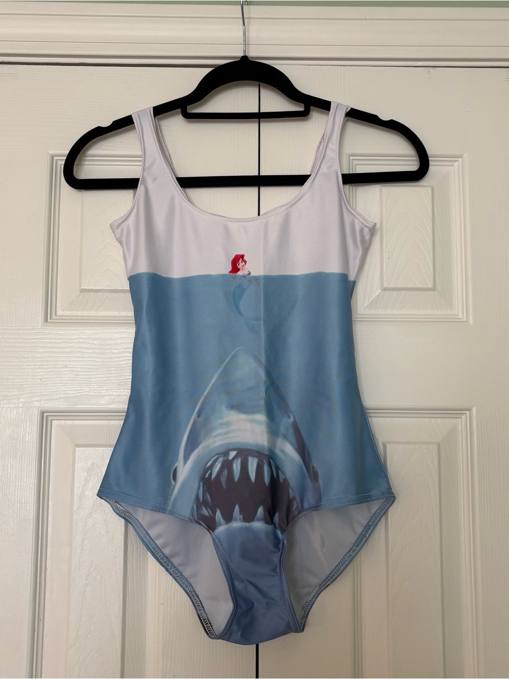 Fun Jaws vs Little Mermaid Swimsuit Bodysuit
